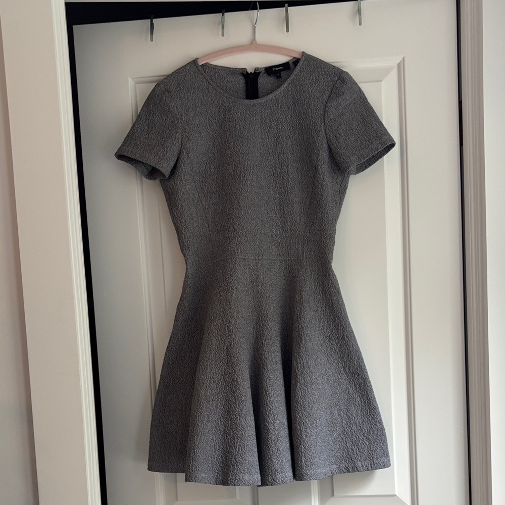 Theory Gray Women's fit and flare Dress